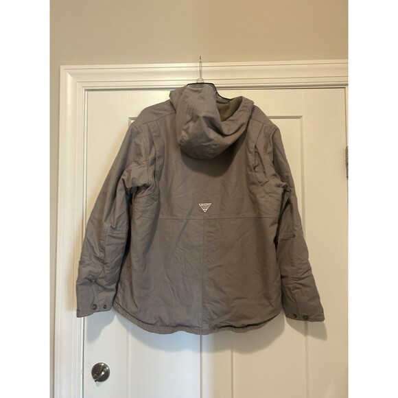 Columbia: Performance Hunting Gear Winter Coat Barn Jacket Canvas Size Large - Picture 5 of 8